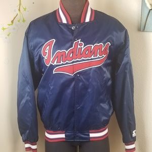 VTG Cleveland Indians Starter Jacket chief Wahoo.